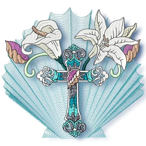 Floral Style Crosses