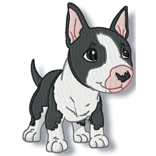 Cute Baby English Bull Terrier