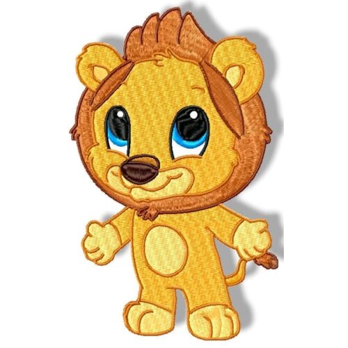 Cute baby Lion