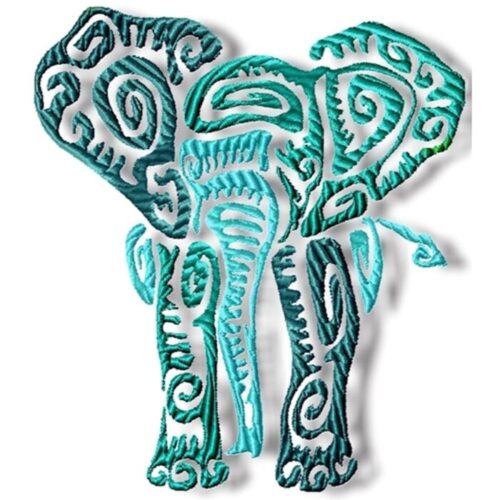 Swirly Elephant