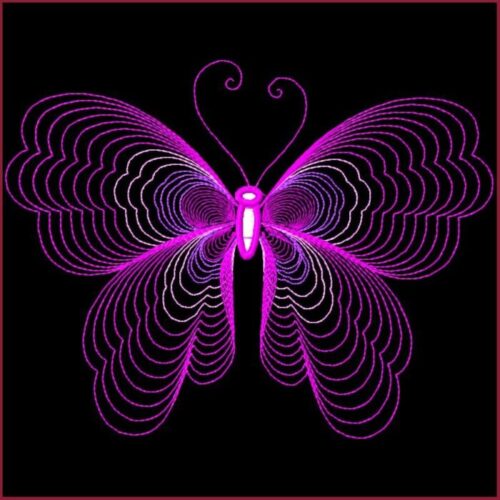 Butterflies Linework