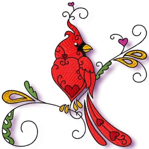Cardinal Bird of Love