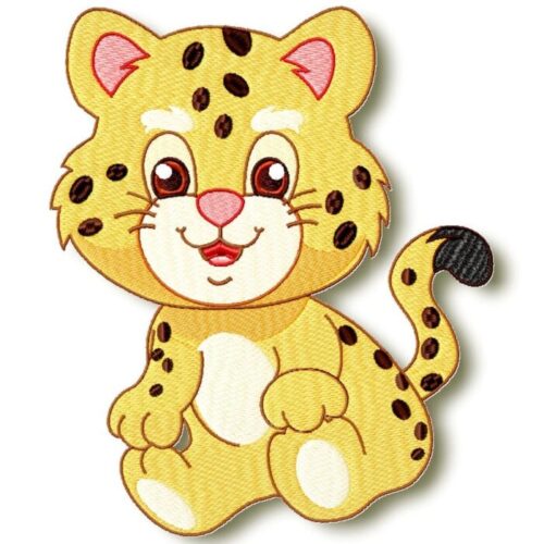 Cute Baby Leopard