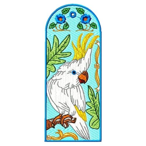 Bird Tags With Line Work