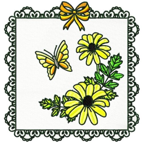 Butterfly Floral Blocks