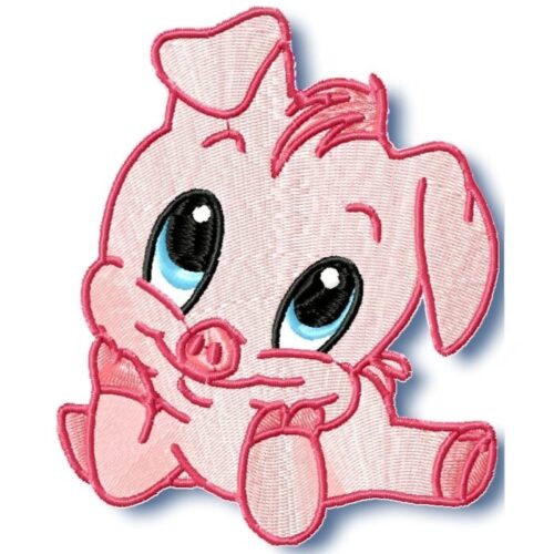Cute Baby Pig