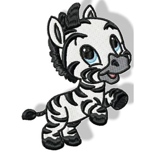 Cute Baby Zebra