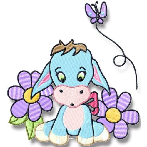 Sweet Donkey Machine Embroidery designs
