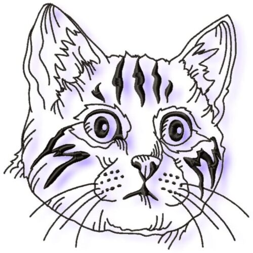 Cats Satin line work