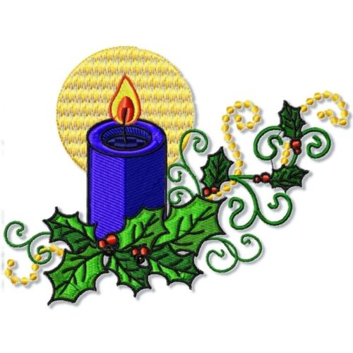 Christmas candle