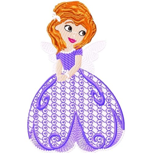 Dainty Doll machine embroidery