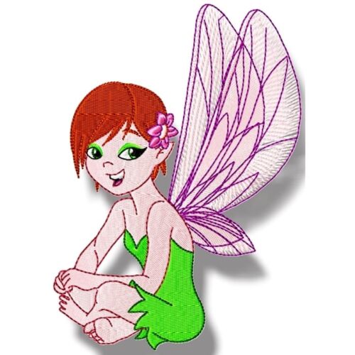 Fable fairy machine embroidery