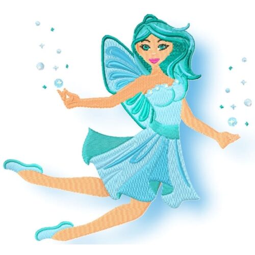 Fairy Elements machine embroidery