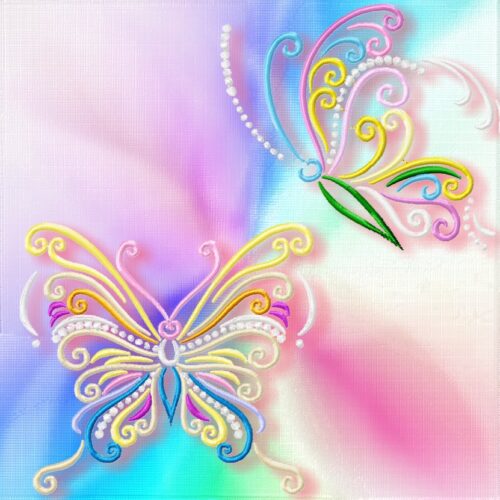 Fireworks butterflies