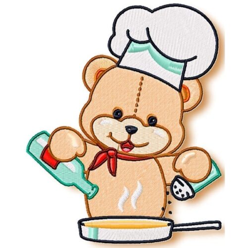 Happy Chef Bear