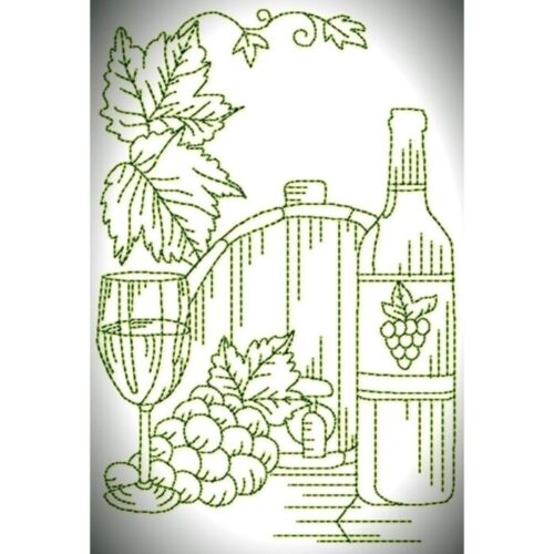 Wine Lovers Linework