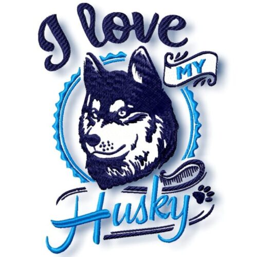I Love My Husky