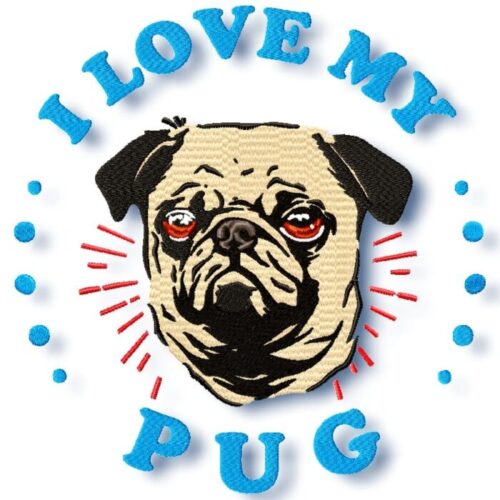 I Love My Pug