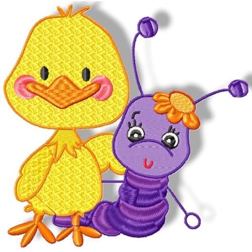 Mrs Wormy and Friends