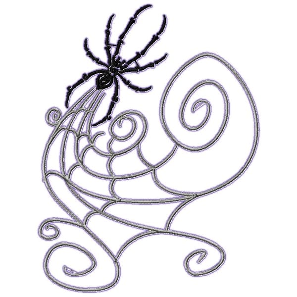 Spiders and Webs Machine Embroidery - Pam's Embroidery Designs