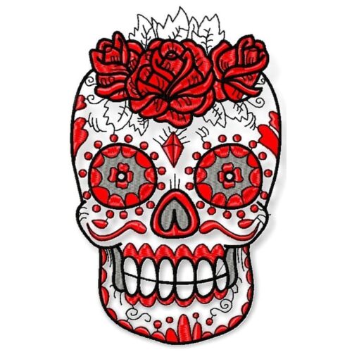 Floral Tribal Skulls