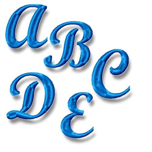 Script Alphabet Three