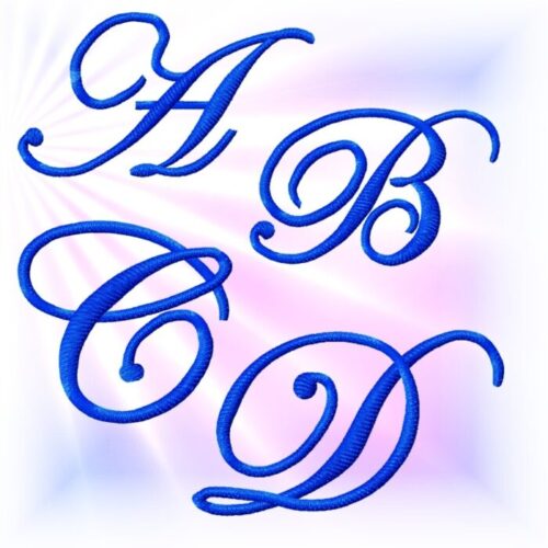 Stylish Script alphabet