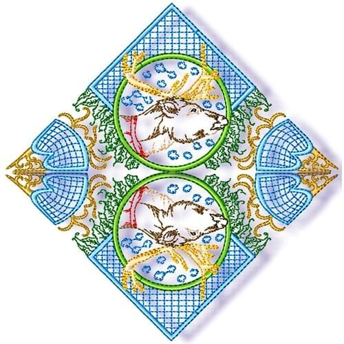 Christmas Tablecloth Decoration