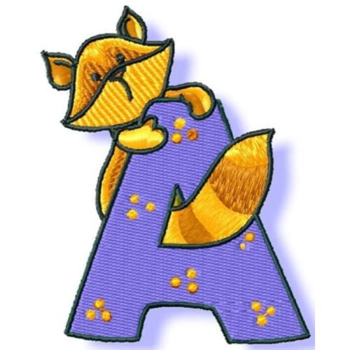 Wood Friends Alphabet