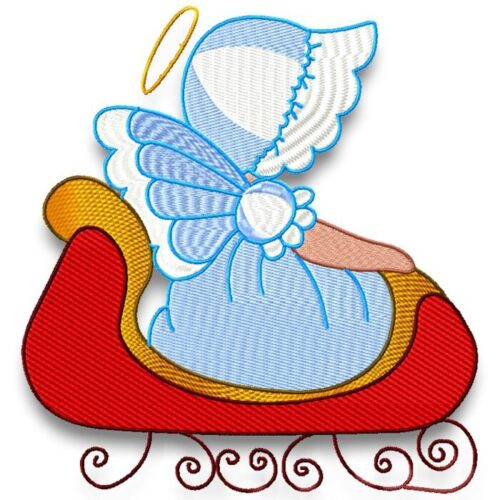 Sunbonnet Christmas Angels