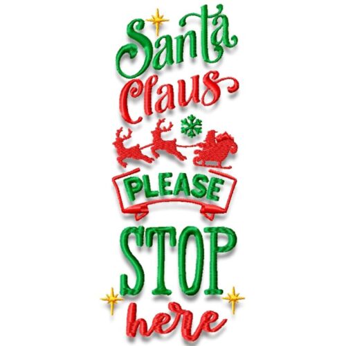 Santa Sign