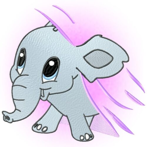 snuggles the elephant