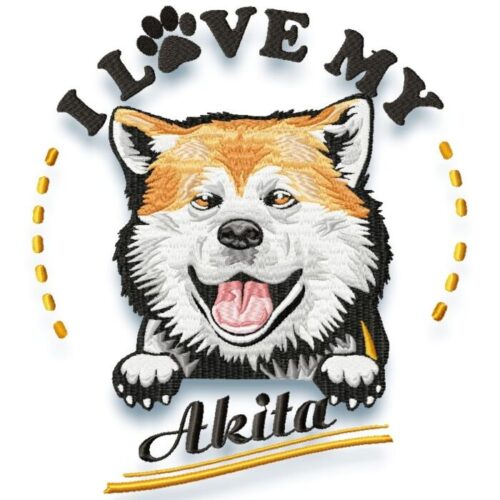I Love My Akita