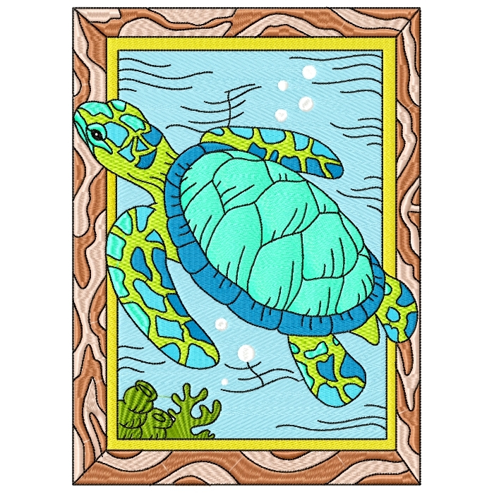 framed-turtle-machine-embroidery-pam-s-embroidery-designs