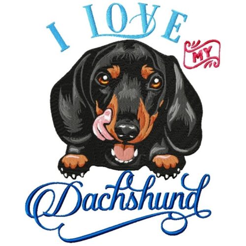 I Love My Dachshund 2