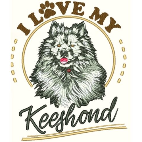 I Love My Keeshond