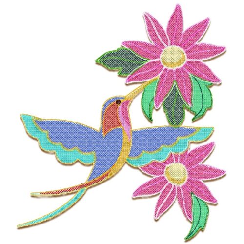 Humming Bird Cross stitch