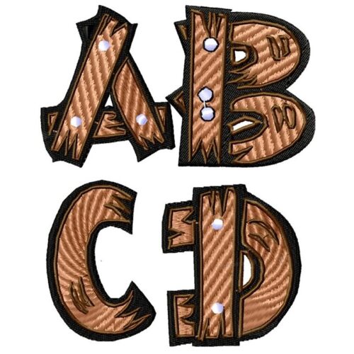 WOODEN aLPHABET