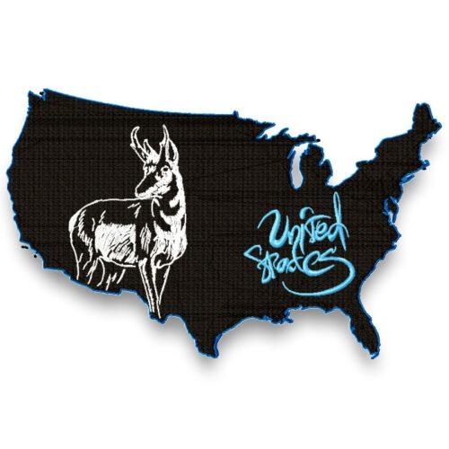 United States with Deer Map