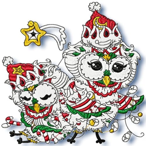 Christmas Owl two