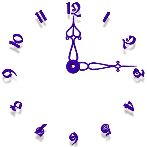 Clock Face and Hands 1