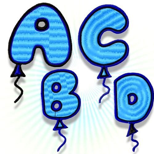 Balloon Alphabet